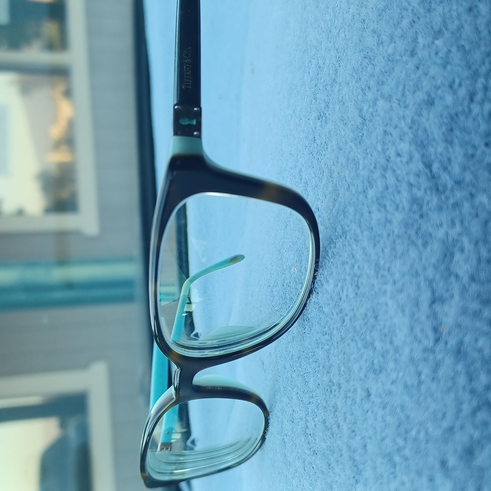 Tiffany & Co. Glasses Frames Tiffany Eyeglasses TF 2094 Havana/Blue 52-17-140